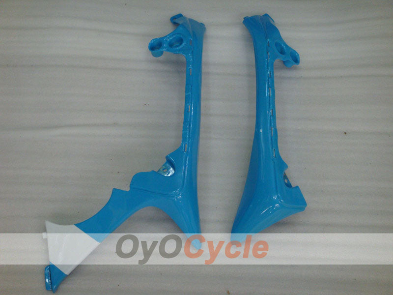 Kit de carenado por inyección para GSX R1000 05-06 - Azul, Blanco - Rizla+ #OYO87902060