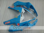 Kit de carenado por inyección para GSX R1000 05-06 - Azul, Blanco - Rizla+ #OYO87902060