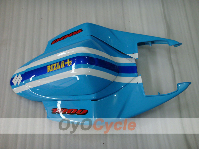 Kit de carenado por inyección para GSX R1000 05-06 - Azul, Blanco - Rizla+ #OYO87902060