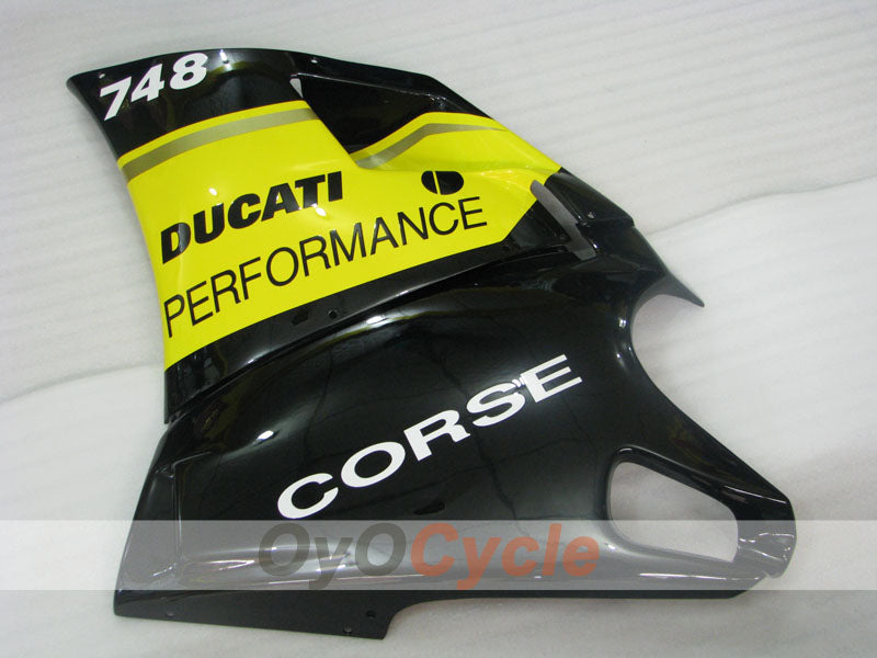 Kit de carenado por inyección para Ducati 748 de 94-02 - Amarillo, Negro - Performance #OYO87902076