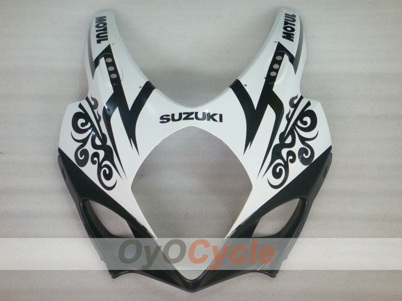 Kit de carenado por inyección para GSX R1000 07-08 - Blanco, Negro - Corona, MOTUL #OYO87902079