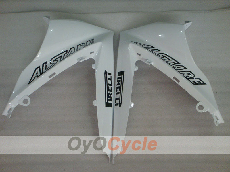 Kit de carenado por inyección para GSX R1000 07-08 - Blanco, Negro - Corona, MOTUL #OYO87902079