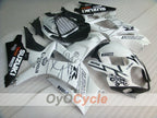 Kit de carenado por inyección para GSX R1000 07-08 - Blanco, Negro - Corona, MOTUL #OYO87902079