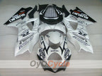 Kit de carenado por inyección para GSX R1000 07-08 - Blanco, Negro - Corona, MOTUL #OYO87902079