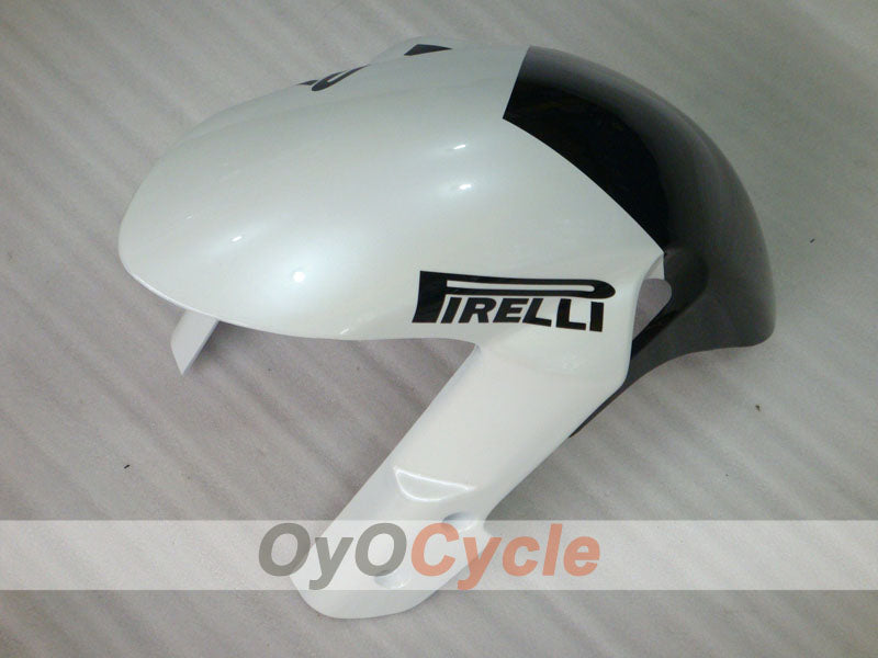 Kit de carenado por inyección para GSX R1000 07-08 - Blanco, Negro - Corona, MOTUL #OYO87902082