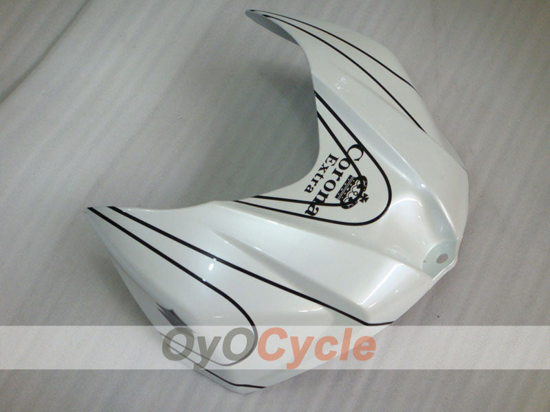 Kit de carenado por inyección para GSX R1000 07-08 - Blanco, Negro - Corona, MOTUL #OYO87902082