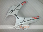 Kit de carenado por inyección para GSX R1000 07-08 - Blanco, Negro - Corona, MOTUL #OYO87902082