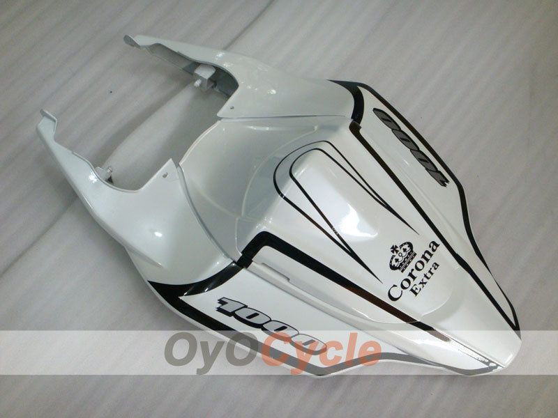 Kit de carenado por inyección para GSX R1000 07-08 - Blanco, Negro - Corona, MOTUL #OYO87902082