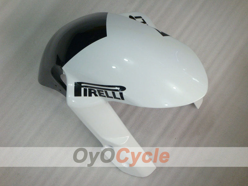 Kit de carenado de inyección para GSX R1000 07-08 - Blanco, Negro - Corona, MOTUL #OYO87902083