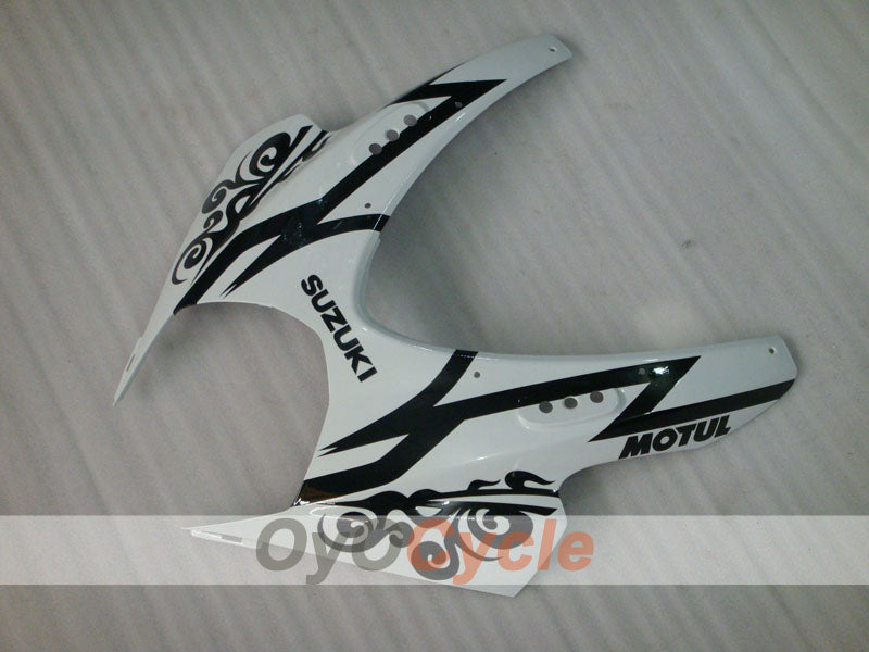 Kit de carenado de inyección para GSX R1000 07-08 - Blanco, Negro - Corona, MOTUL #OYO87902083