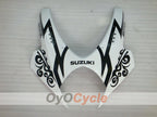 Kit de carenado de inyección para GSX R1000 07-08 - Blanco, Negro - Corona, MOTUL #OYO87902083