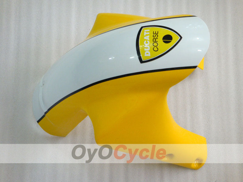 Kit de carenado por inyección para Ducati 748 de 94-02 - Amarillo, Blanco - Xerox #OYO87902093
