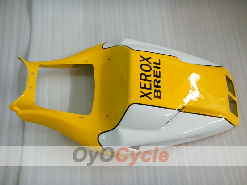 Kit de carenado por inyección para Ducati 748 de 94-02 - Amarillo, Blanco - Xerox #OYO87902093