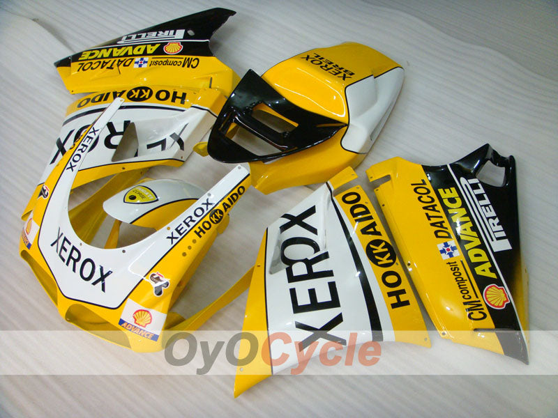 Kit de carenado por inyección para Ducati 748 de 94-02 - Amarillo, Blanco - Xerox #OYO87902093 Imagen secundaria del producto