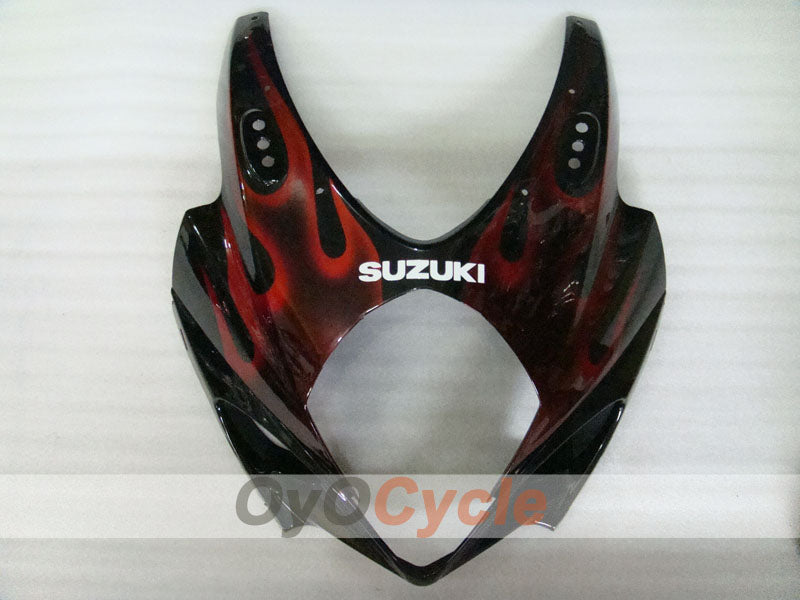 Kit de carenado por inyección para GSX R1000 07-08 - Rojo, Negro - Llama #OYO87902098