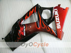 Kit de carenado por inyección para GSX R1000 07-08 - Rojo, Negro - Llama #OYO87902098
