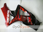 Kit de carenado por inyección para GSX R1000 07-08 - Rojo, Negro - Llama #OYO87902098