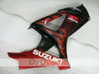 Kit de carenado por inyección para GSX R1000 07-08 - Rojo, Negro - Llama #OYO87902098