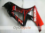 Kit de carenado por inyección para GSX R1000 07-08 - Rojo, Negro - Llama #OYO87902098