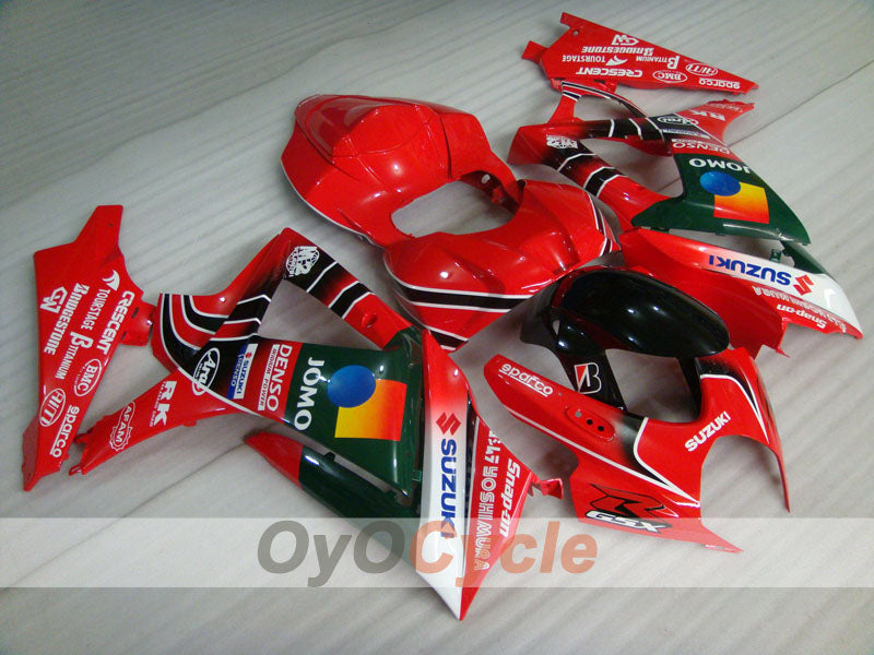 Carenado de inyección para GSX R1000 07-08 - Rojo, Negro - JOMO #OYO87902102 Imagen principal del producto