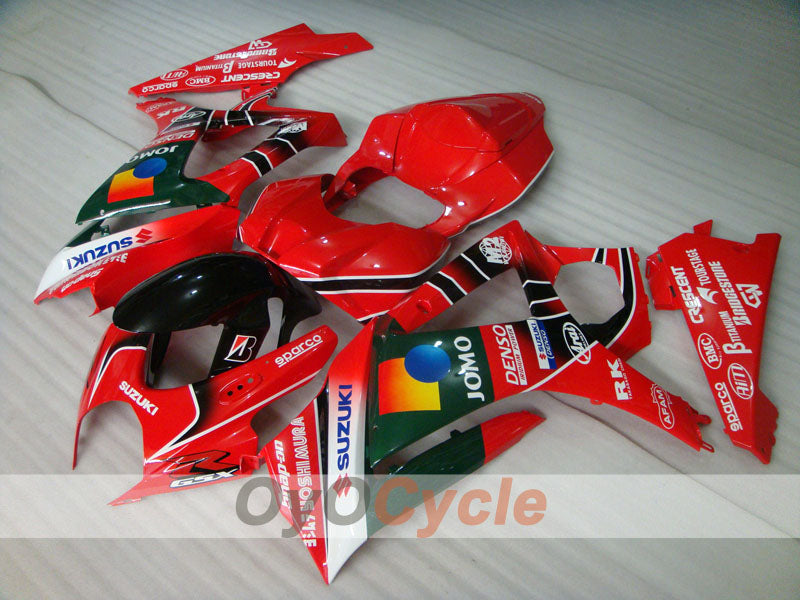 Carenado de inyección para GSX R1000 07-08 - Rojo, Negro - JOMO #OYO87902102 Imagen secundaria del producto