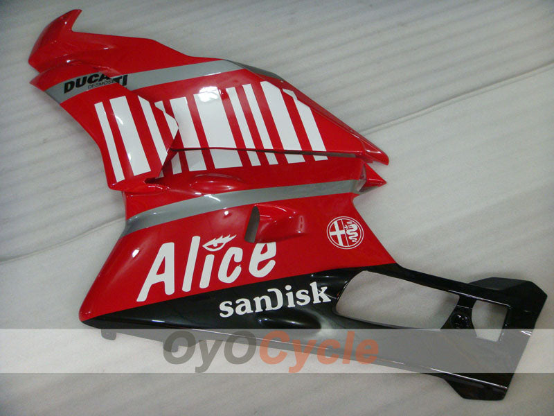 Carenado lateral izquierdo y derecho para Ducati 03-04 749 #OYO87913972
