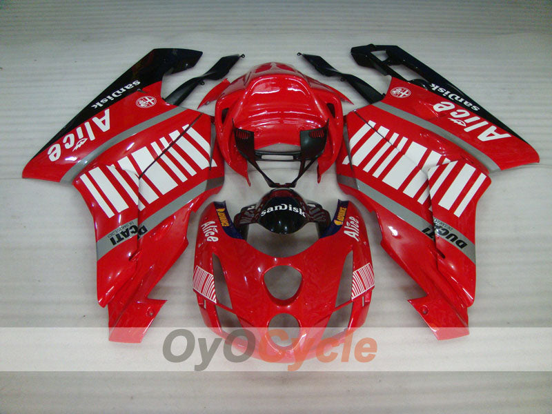 Kit de carenado de inyección para Ducati 999 03-04 - Rojo, Negro - Alice #OYO87902349 Imagen secundaria del producto