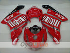 Kit de carenado de inyección para Ducati 749 03-04 - Rojo, Negro - Alice #OYO87902111