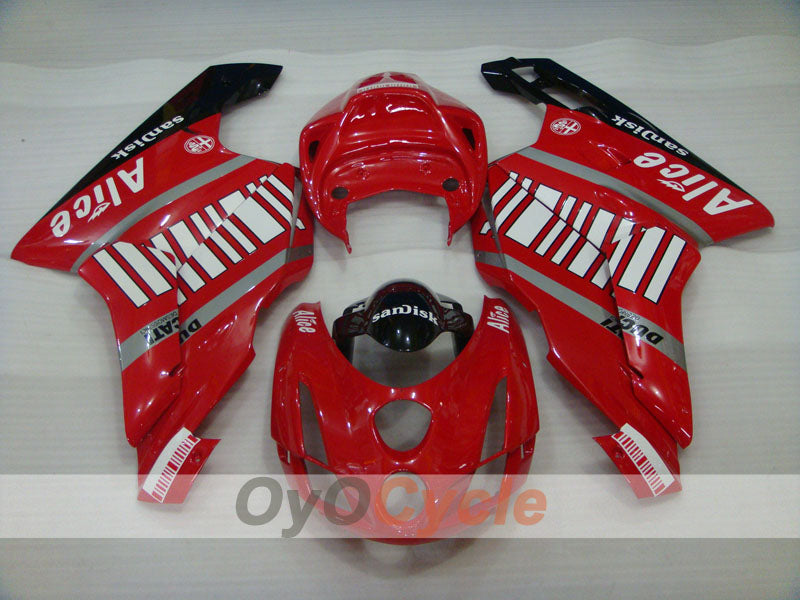 Kit de carenado por inyección para Ducati 999 03-04 - Rojo, Negro - Alice #OYO87902350 Imagen secundaria del producto