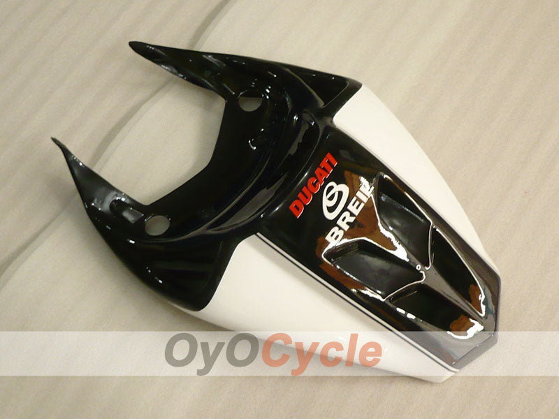 Kit de carenado de inyección para Ducati 749 03-04 - Blanco, Negro - BREIL #OYO87902112