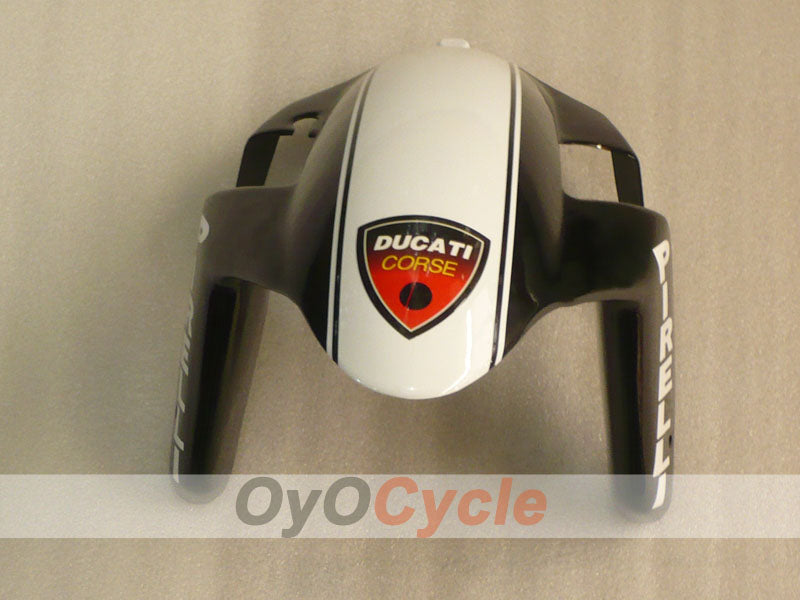 Kit de carenado de inyección para Ducati 749 03-04 - Blanco, Negro - BREIL #OYO87902112