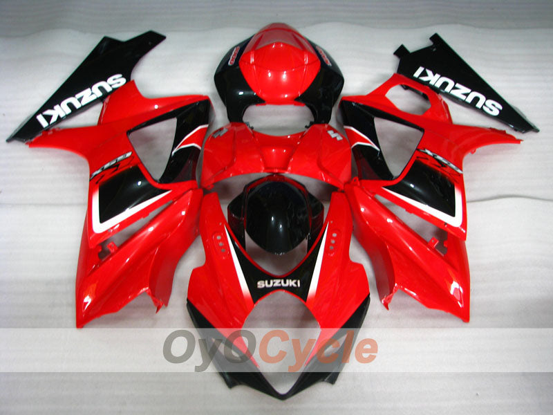 Kit de carenado de inyección para GSX R1000 07-08 - Rojo, Negro - Estilo de fábrica #OYO87902139 Imagen secundaria del producto