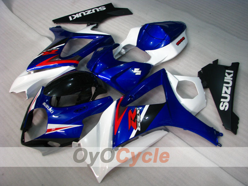 Kit de carenado por inyección para GSX R1000 07-08 - Azul, Blanco - Estilo de fábrica #OYO87902146 Imagen secundaria del producto