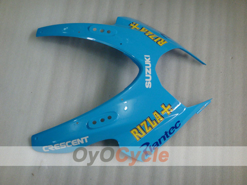 Kit de carenado por inyección para GSX R1000 07-08 - Azul, Negro - DUNLOP, Rizla+ #OYO87902156