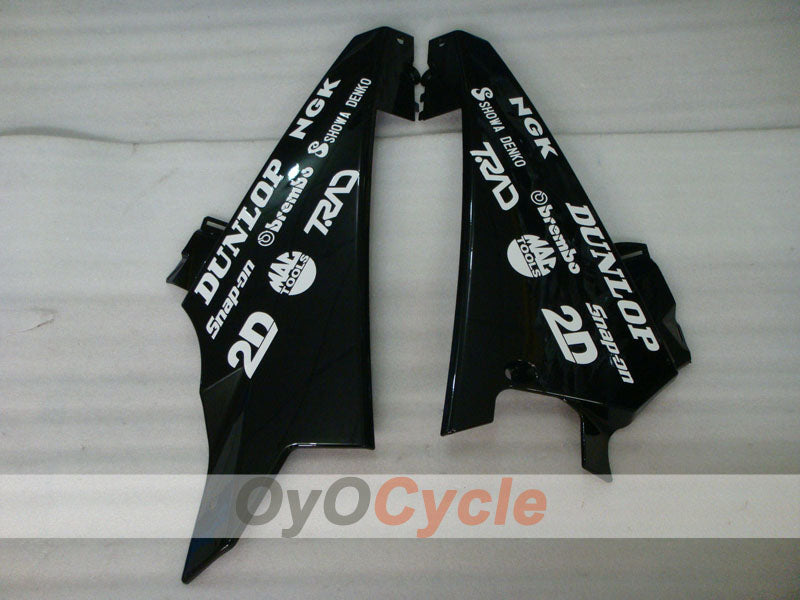 Kit de carenado por inyección para GSX R1000 07-08 - Azul, Negro - DUNLOP, Rizla+ #OYO87902156