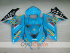 Kit de carenado por inyección para GSX R1000 07-08 - Azul, Negro - DUNLOP, Rizla+ #OYO87902156