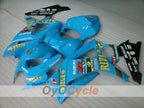 Kit de carenado por inyección para GSX R1000 07-08 - Azul, Negro - DUNLOP, Rizla+ #OYO87902156