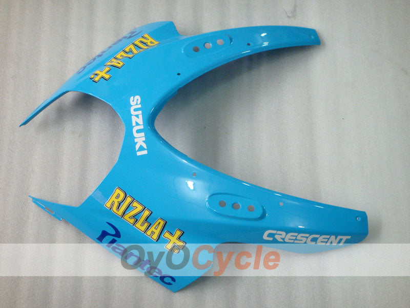 Kit de carenado por inyección para GSX R1000 07-08 - Azul, Negro - DUNLOP, Rizla+ #OYO87902156