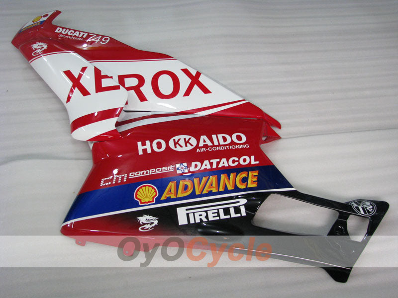 Carenado lateral izquierdo y derecho para Ducati 05-06 749 #OYO87914143