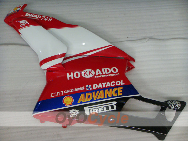 Carenado lateral izquierdo y derecho para Ducati 05-06 749 #OYO87914158