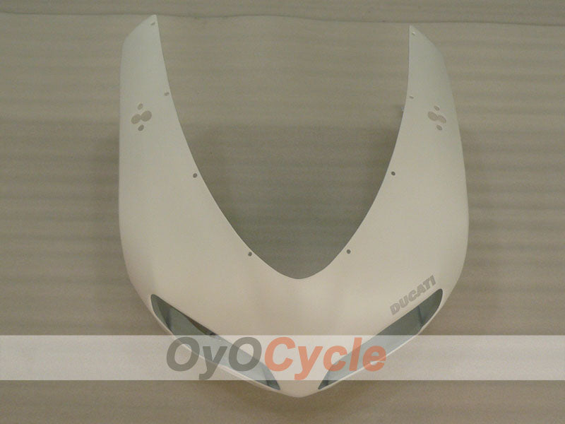 Carenado de inyección para Ducati 848 08-13 - Blanco - Estilo de fábrica #OYO87902182
