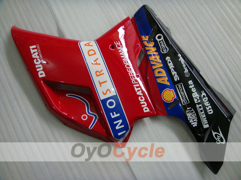 Carenado lateral izquierdo y derecho para Ducati 08-13 848 #OYO87914198