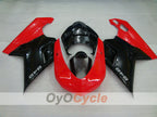 Kit de carenado por inyección para Ducati 848 08-13 - Rojo, Negro - Estilo de fábrica #OYO87902200