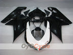 Kit de carenado por inyección para Ducati 848 08-13 - Blanco, Negro, Mate - Estilo de fábrica #OYO87902209