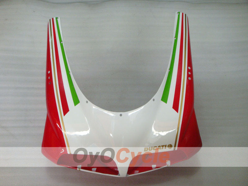 Kit de carenado por inyección para Ducati 996 del 99-02 - Rojo, Blanco - Estilo de fábrica #OYO87902214