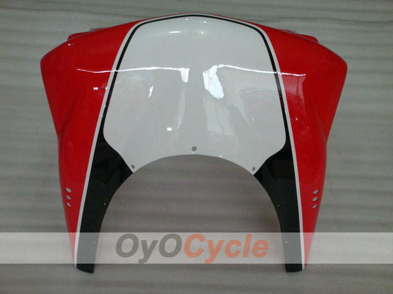 Carenado de inyección para Ducati 996 del 99-02 - Rojo, Plata - Llama #OYO87902218