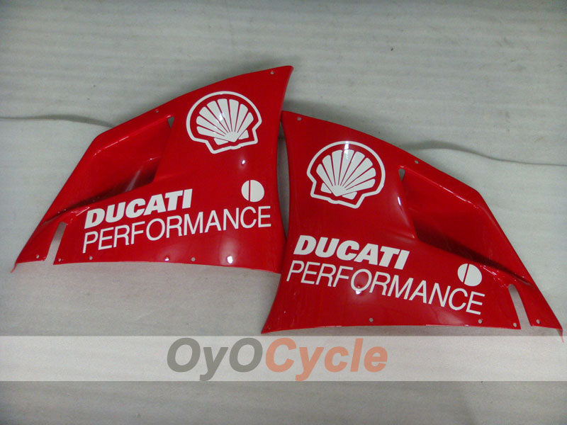 Kit de carenado de inyección para Ducati 996 del 99-02 - Rojo, Blanco - Rendimiento #OYO87902230