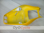 Kit de carenado por inyección para Ducati 996 del 99-02 - Amarillo, Blanco - Xerox #OYO87902241