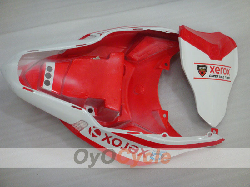 Carenado de inyección para Ducati 1098 07-09 - Rojo, Blanco - Xerox #OYO87902246