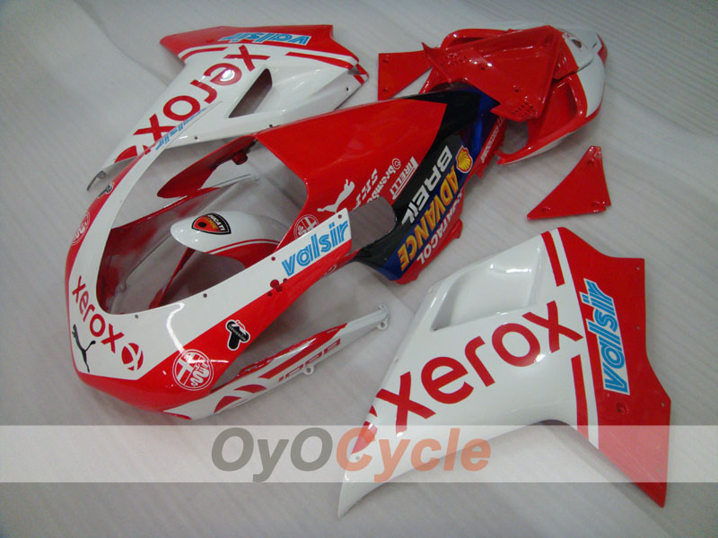 Carenado de inyección para Ducati 1098 07-09 - Rojo, Blanco - Xerox #OYO87902246 Imagen principal del producto